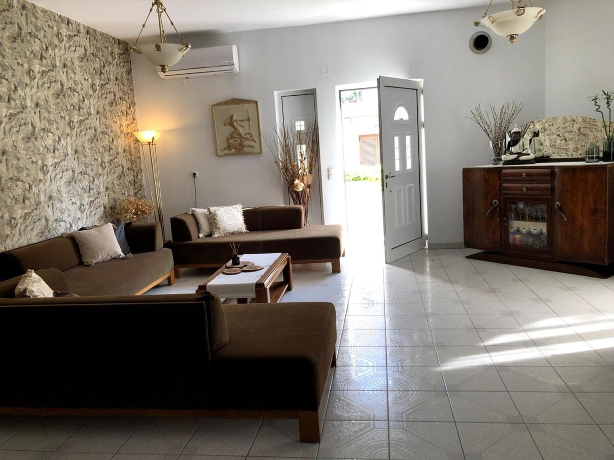Rosy'S House With All Amenities Near Chania Hriszí Aktí Haniá Kültér fotó